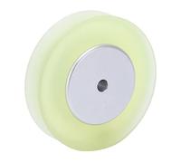 Length Counter Wheel 6mm Hole | Encoder Meter Accessory for Plate/Tube/Belt Measurement | Sturdy Aluminum Alloy & Silicore Material | Low Noise Rolling for Consistent Results (BEM-U15-XJL)