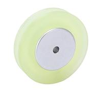 Length Counter Wheel 6mm Hole | Encoder Meter Accessory for Plate/Tube/Belt Measurement | Sturdy Aluminum Alloy & Silicore Material | Low Noise Rolling for Consistent Results (BEM-V15-XJL)