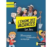 L'énigme des vacances: Le jeu. 20 enquêtes à résoudre en équipe