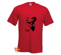Lenin Cccp Soviet Comunista Russia USSR T Shirt Tutte le Taglie