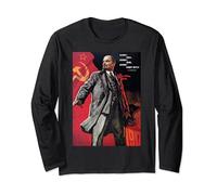 Lenin ha vissuto, Lenin vive, Lenin vivrà! Sovietico. SOVI8 Maglia a Manica
