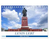 LENIN LEBT - Bilder einer Ikone (Tischkalender 2026 DIN A5 quer), CALVENDO Monatskalender: Wladimir I. Lenin - Ikone des 20. Jahrhunderts