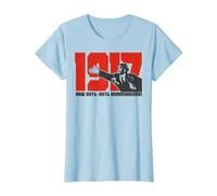 Lenin Marxismo Comunismo Socialismo URSS Maglietta, Donna, Celeste, L