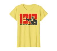 Lenin Marxismo Comunismo Socialismo URSS Maglietta, Donna, Limone, XS