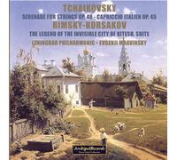 Leningrad Orchestra Serenade for Strings,Capriccio.. /Kitesh Suite (CD)