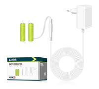 Lenink Adattatore per batteria da 3 V, ricambio per 2 batterie AA, compatibile con Bosch, Homematic IP, Eve Thermo e TP-Link Kasa intelligente termostato per termosifoni, decorazione natalizia (verde)