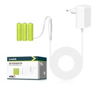 Lenink Adattatore per batteria da 4,5 V, ricambio per 3 batterie AA, ad esempio compatibile con AVM Fritz! DECT 302, termostato radio, catena luminosa a LED, insegne luminose, decorazione natalizia
