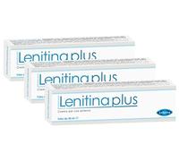 Lenitina Plus crema emolliente, idratante e antiossidante a base di Acido ialuronico, Beta-Cariofillene, Palmitoiletanolamide, Vitamina E, Fitosteroli 150 ml (3 astucci da 50 ml)