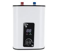 LENJKYYO Caldaia da incasso, 8 l, 1500 W, serbatoio per acqua calda compatta, resistente alla pressione, 8 litri, con termostato, dispositivo da 0 a 65 °C, regolabile per cucina =