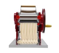 LENJKYYO Macchina per la pasta in acciaio inox macchina per la pasta della pasta Wonton macchina cucina con spessore regolabile pasta rossa macchina per 5-10 persone contemporaneamente