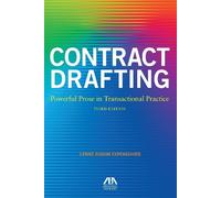 Lenne Eidson Es Contract Drafting: Powerful Prose in Transactional P (Tascabile)