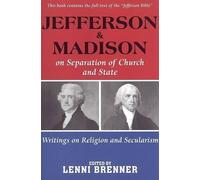 Lenni Brenner Madison And Jefferson On Separation Of Church And Stat (Tascabile)