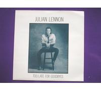 Lennon, Julian - Lennon, Julian Too Late For Goodbyes 7" Virgin JL1 EX/EX 1984 picture sleeve