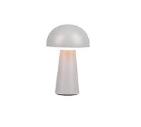 Lampada LENNON ricaricable con usb H. 21,5CM IP44 grigia R52176177