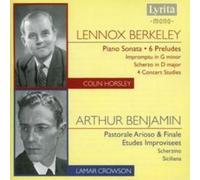 Lennox Berkeley Piano Sonata/pastorale Arioso and Finale (Horsley, Crowson) (CD)