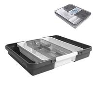 Lennox - Organizzatore posate TRIPLE 31,7 x 42,8 Mixy Panna/Grigio