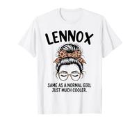 Lennox uguale a Una Ragazza Normale Solo Un Nome Ragazza Molto più Cool Maglietta