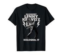 Lenny Kravitz Blue Electric Light Tour 2025 Bologna Maglietta, Uomo, Nero, 3XL