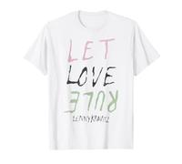 Lenny Kravitz Let Love Tri Color Maglietta