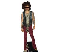 Lenny Kravitz Rosso Jeans Grandezza Naturale E Gratuito Mini Sagoma di