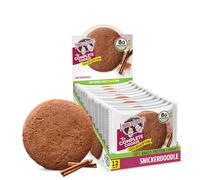 Lenny & Larry's - Il cookie completo 2 oz. Snickerdoodle singolo servire - 12 Biscotti