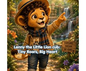 Lenny the Little Lion cub:: Tiny Roars, Big Heart