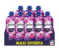 Lenor Ammorbidente Lavatrice Concentrato 216 Lavaggi (27x8) Ametista Rosa E Note