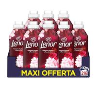 Lenor Ammorbidente Lavatrice Concentrato 216 Lavaggi (27x8), Gelsomino Scarlatto E Rose De Mai, Freschezza Che Dura 3 Volte Più A Lungo Con Tecnologia Olii Profumati