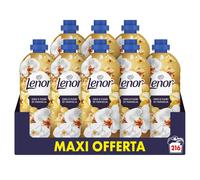 Lenor Ammorbidente Lavatrice Concentrato 216 Lavaggi (8x27) Oro E Fiori Di