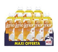 Lenor Ammorbidente Lavatrice Concentrato 432 Lavaggi (8X54), Oro e Fiori di Vaniglia, Freschezza Che Dura 3 Volte Più A Lungo, Con Tecnologia Olii Profumati