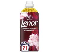 Lenor Ammorbidente Lavatrice Concentrato 71 Lavaggi, Gelsomino Scarlatto E Rose De Mai, Freschezza Che Dura 3 Volte Più A Lungo Con Tecnologia Olii Profumati