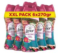 Lenor Profumatore Bucato Lavatrice, Perle Profumate, Portofino, MEGA Formato 6 x 270g, Intensificatore Di Profumo