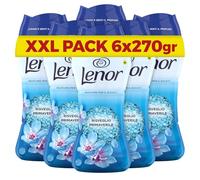 Lenor Profumatore Bucato Lavatrice Perle Profumate, Risveglio Primaverile, Maxi Formato 6 x 270 g, Intensificatore Di Profumo