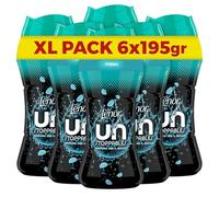 Lenor Profumatore Bucato Lavatrice Perle Profumate, Unstoppables Fresh, Maxi Formato 6 x 195g, Intensificatore Di Profumo