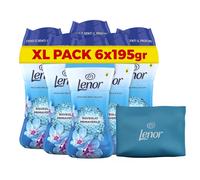Lenor Profumatore Bucato Lavatrice Risveglio Primaverile 6x195gr Omaggio