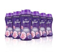 Lenor Profumatore Bucato Perle Profumate Lavatrice, Ametista Rosa, Maxi Formato 6 x 195g, Intensificatore Di Profumo