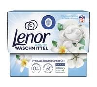 LENOR SENSITIVE PODS 15 Lavaggi Detersivo Bucato Ipoallergenico Adatto Neonati