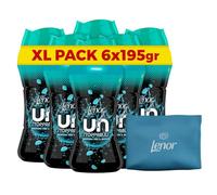 Lenor Unstoppables Fresh, Profumatore Bucato in Perle, 6x195g.