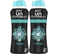 Lenor Unstoppables - Profumo per bucato, profumo fresco, 42 lavaggi (570 g), confezione da 2