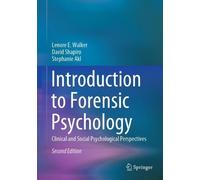Lenore E. Walker David Shapiro Ste Introduction to Forensic (Copertina rigida)