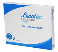Lenotac Piroxicam 14 mg 8 pz Cerotto