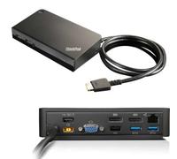 Lenovo 03X6300 replicatore di porte e docking station per laptop Cablato OneLink+ Nero (DOCK BO of OL Dock - Warranty: 3M) [03X6300]