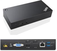 Lenovo 03X7194 replicatore di porte e docking station per laptop Cablato USB 3.2 Gen 1 (3.1 1) Type-C Nero [03X7194] - Nouvo