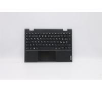 Lenovo 100e 2nd Gen Supporto per Polsi Copertura Touchpad Tastiera Italiano Nero
