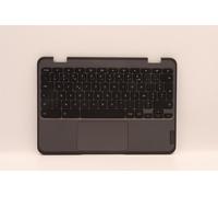 Lenovo 100e Gen 3 Tastiera Palmrest Coperchio Superiore Francese Nero 5M11H52661