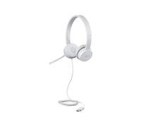 LENOVO - 110 Stereo Usb Headset Auricolare Cablato Polso Musica E Chiamate Usb Tipo A Grigio