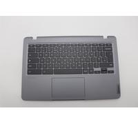 Lenovo 14e Gen3 Tastiera Palmrest Coperchio Superiore UK Europa Nero Backlit