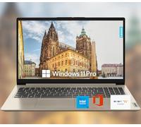 Lenovo 15,6" HD IdeaPad Rivestimento antiriflesso + 1 anno Microsoft 365, 20GB RAM, 1.1TB SSD, Windows 11 Pro, processore Intel, WiFi 6, HDMI, USB-C, lettore di schede SD, fino a 9,5 ore di durata