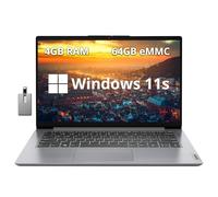 Lenovo 2022 Computer portatile Ideapad 1i HD da 14 pollici, processore Intel Celeron N4020, 4 GB di RAM, 64 GB di memoria flash eMMC, grafica Intel HD 500, webcam HD, altoparlanti stereo, grigio