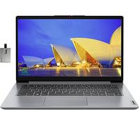 Lenovo 2022 Computer portatile Ideapad 1i HD da 14 pollici, processore Intel Celeron N4020, 4 GB di RAM, 64 GB di memoria flash eMMC, grafica Intel HD 500, webcam HD, altoparlanti stereo, grigio